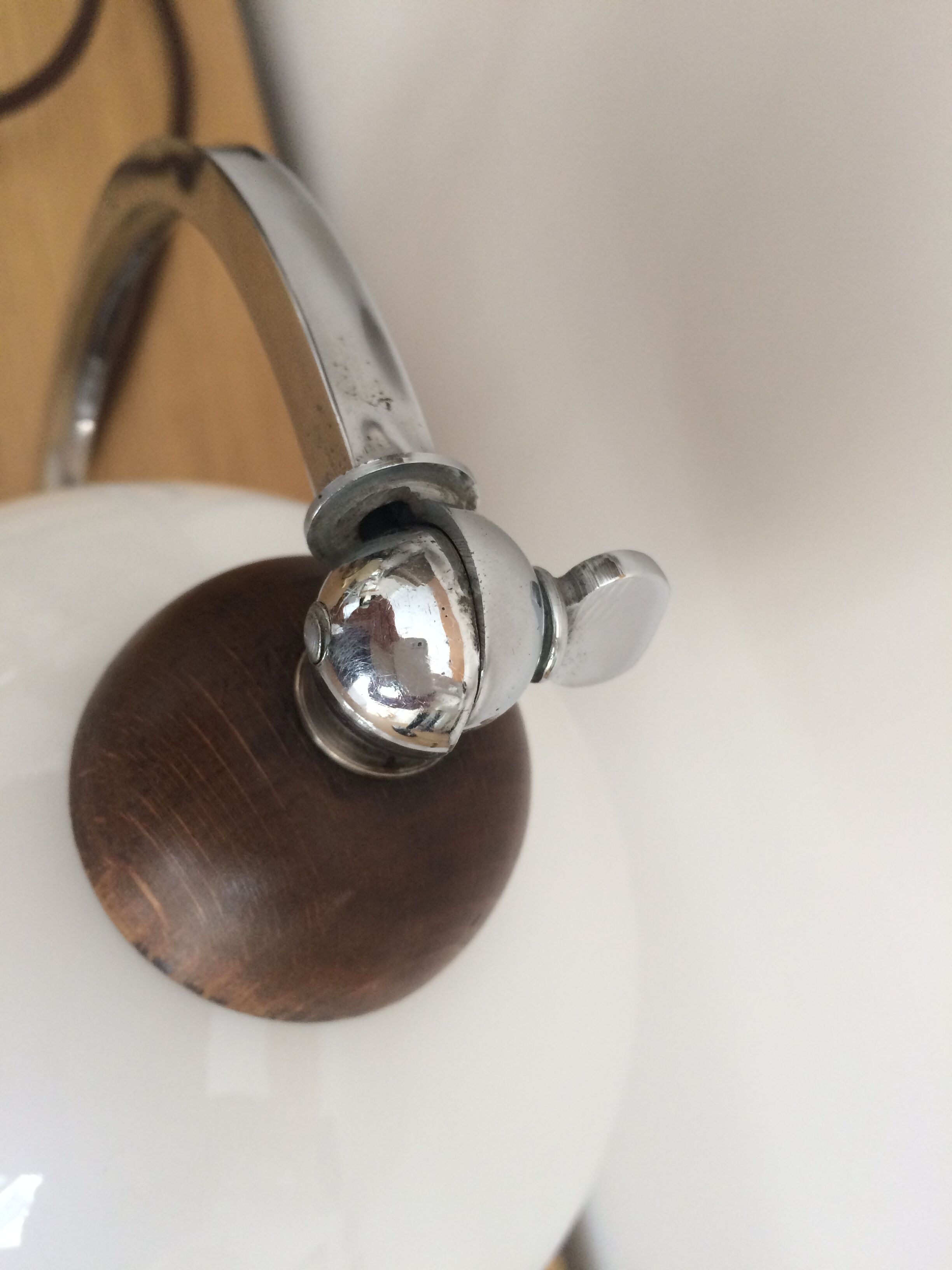 1930s art deco bedside lamp