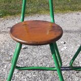 Pair of chair tubular design year 60