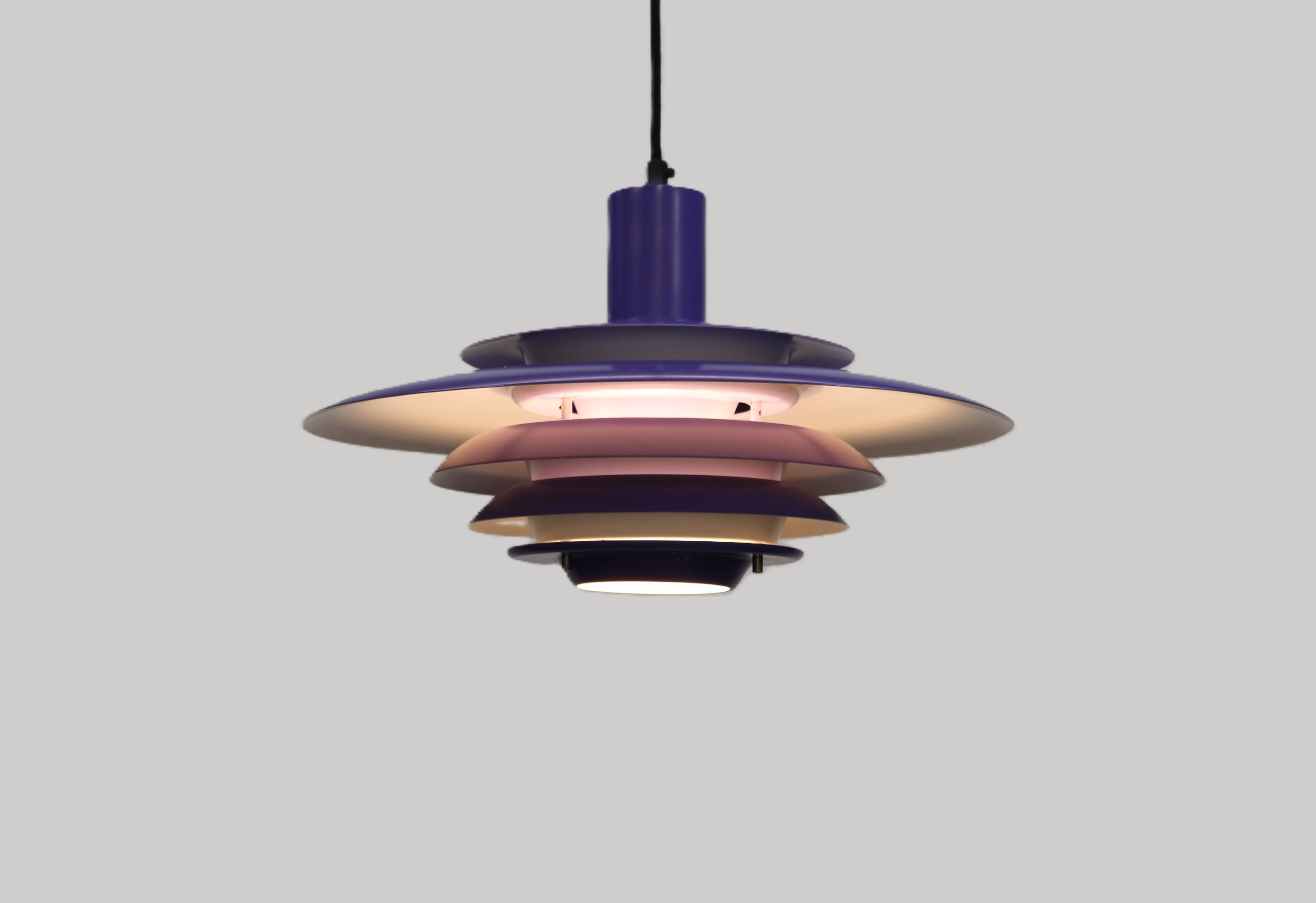 Old Swedish design lamp by Teknika - rare - Sweden 70s