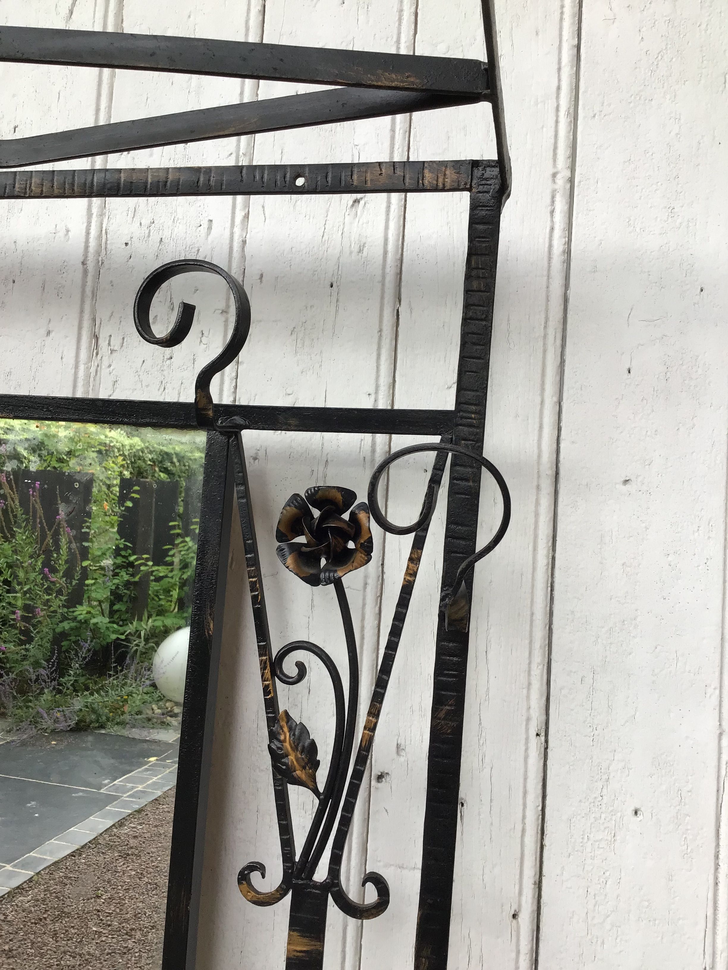 Art Nouveau coat rack cloakroom