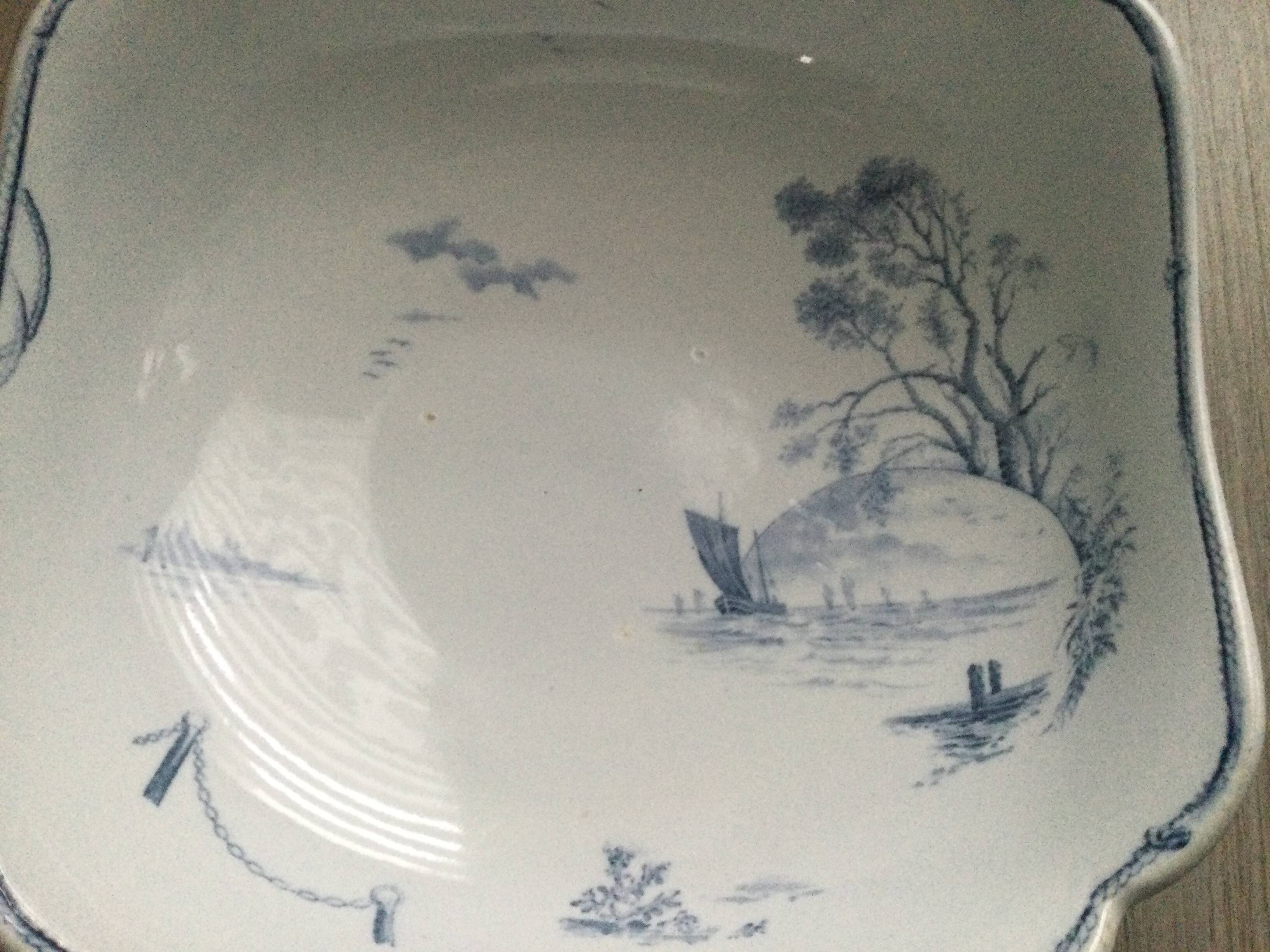 Marines ceramic dish