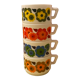 Coffee cup arcopal lotus retro pops 70s