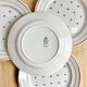4 Luneville 50s flat plates