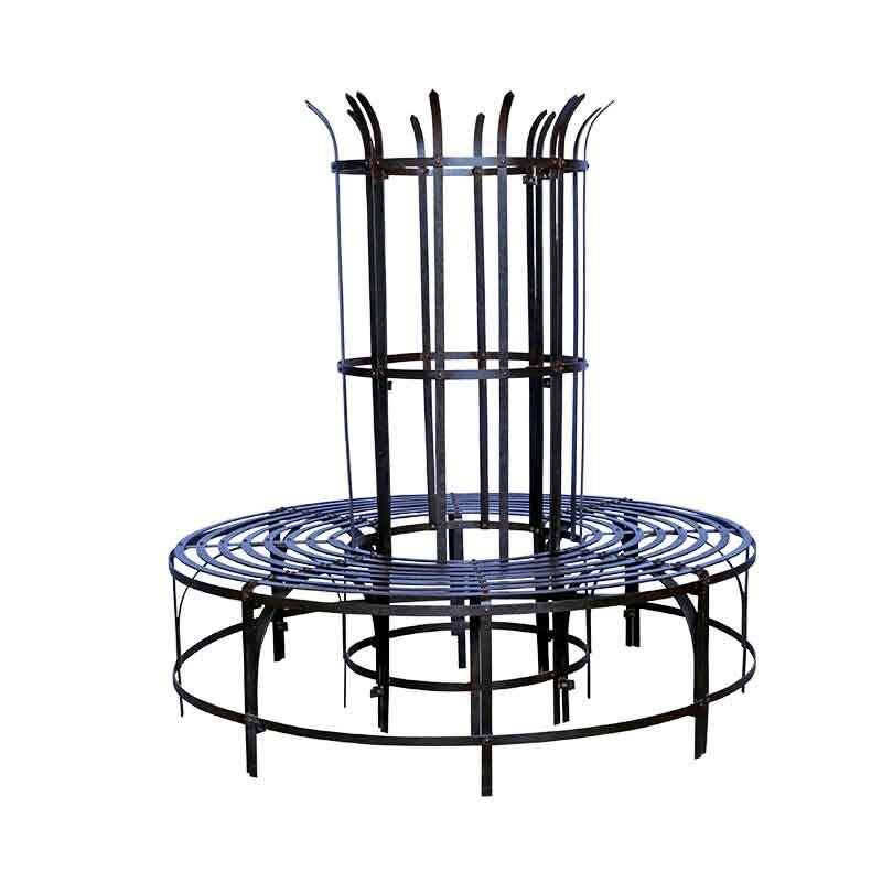 Solid iron shaft tower