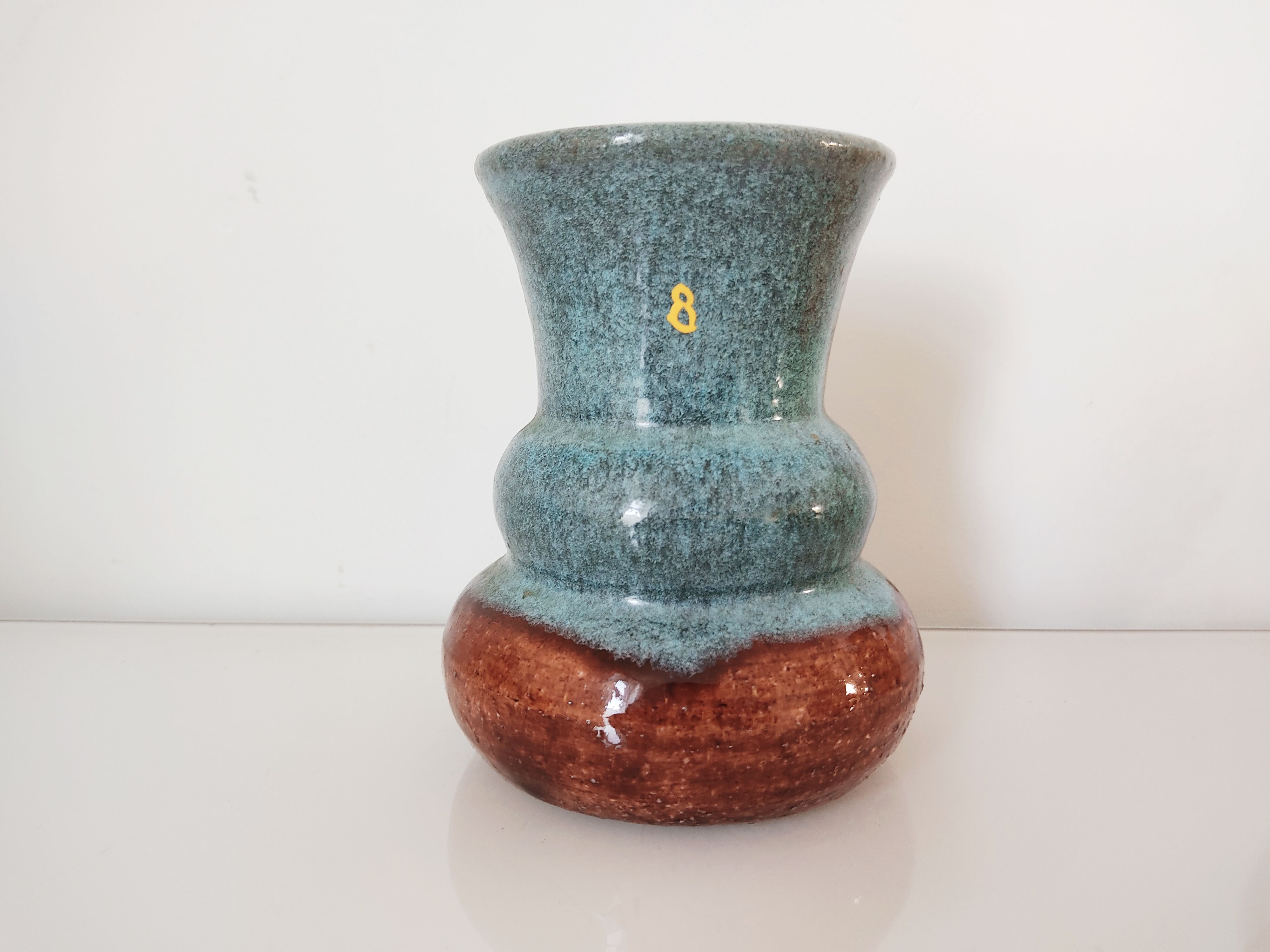 Ceramic vase Accolay signed