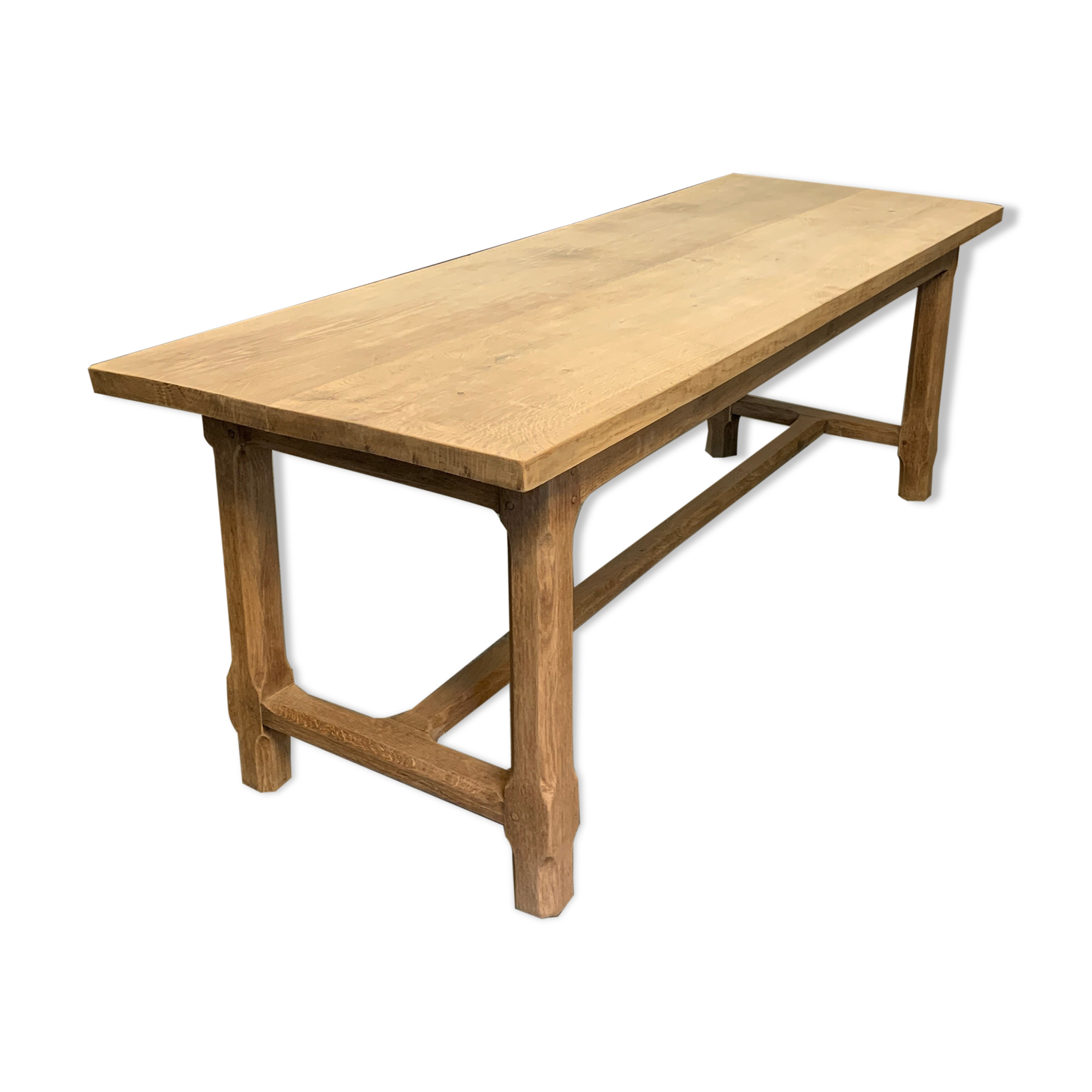 Oak farmhouse table