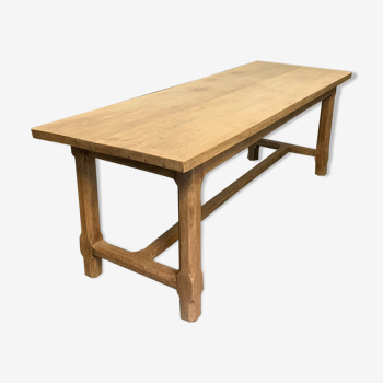 Oak farmhouse table