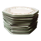12 assiettes à dessert Johnson Brother