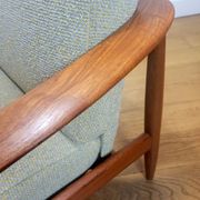 Vintage lounge chair in teak by Carl Straub, 1960