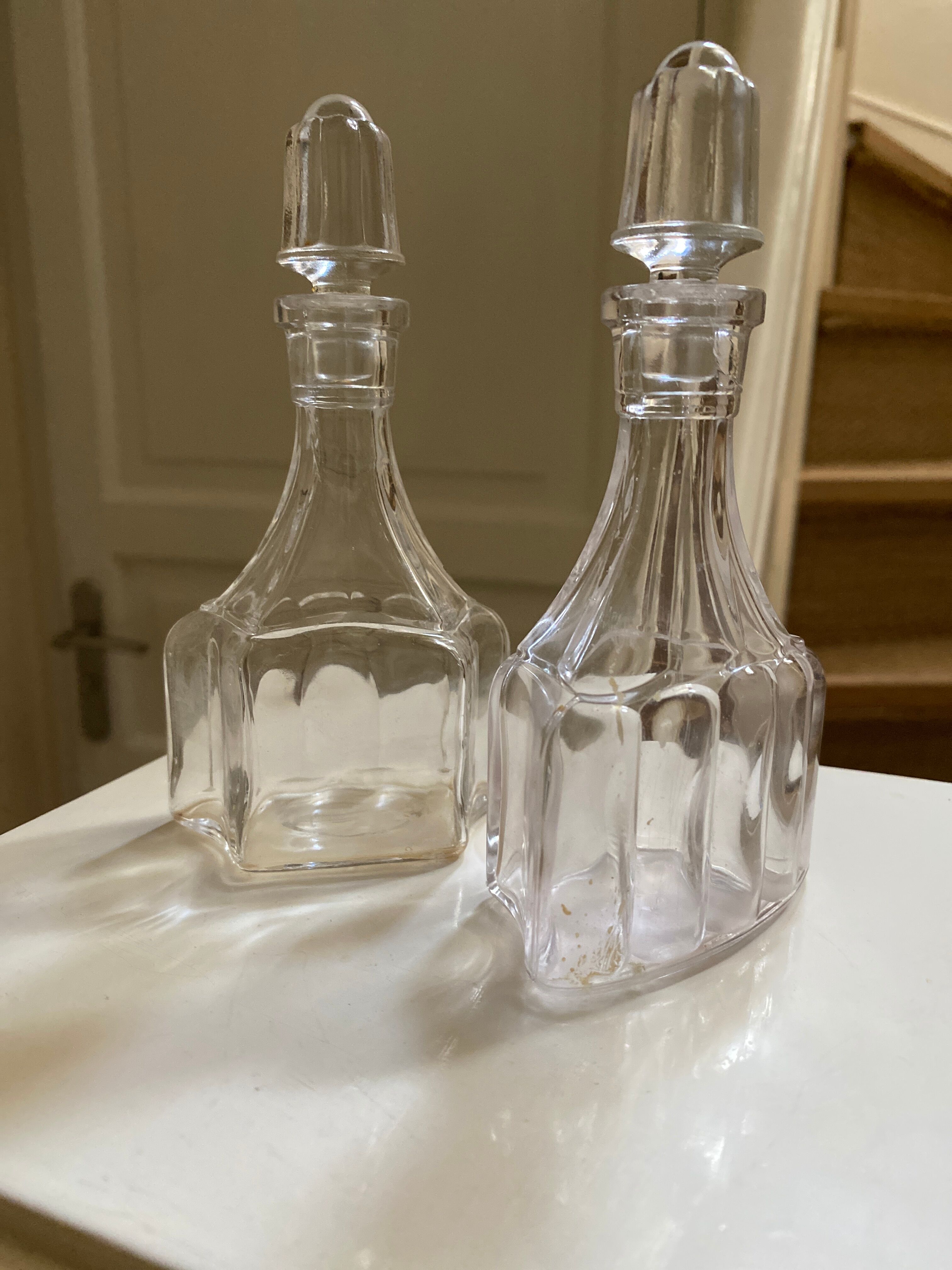 Service oil vinegar salt pepper with tray