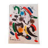 Magnificent original lithograph by Joan Miró, Mourlot-Maeght Paris 1972.