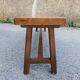 Banc rustique en chêne, France, 1970