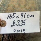 Vintage turkish rug 165x91cm carpet