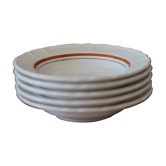 5 hollow plates ceramic