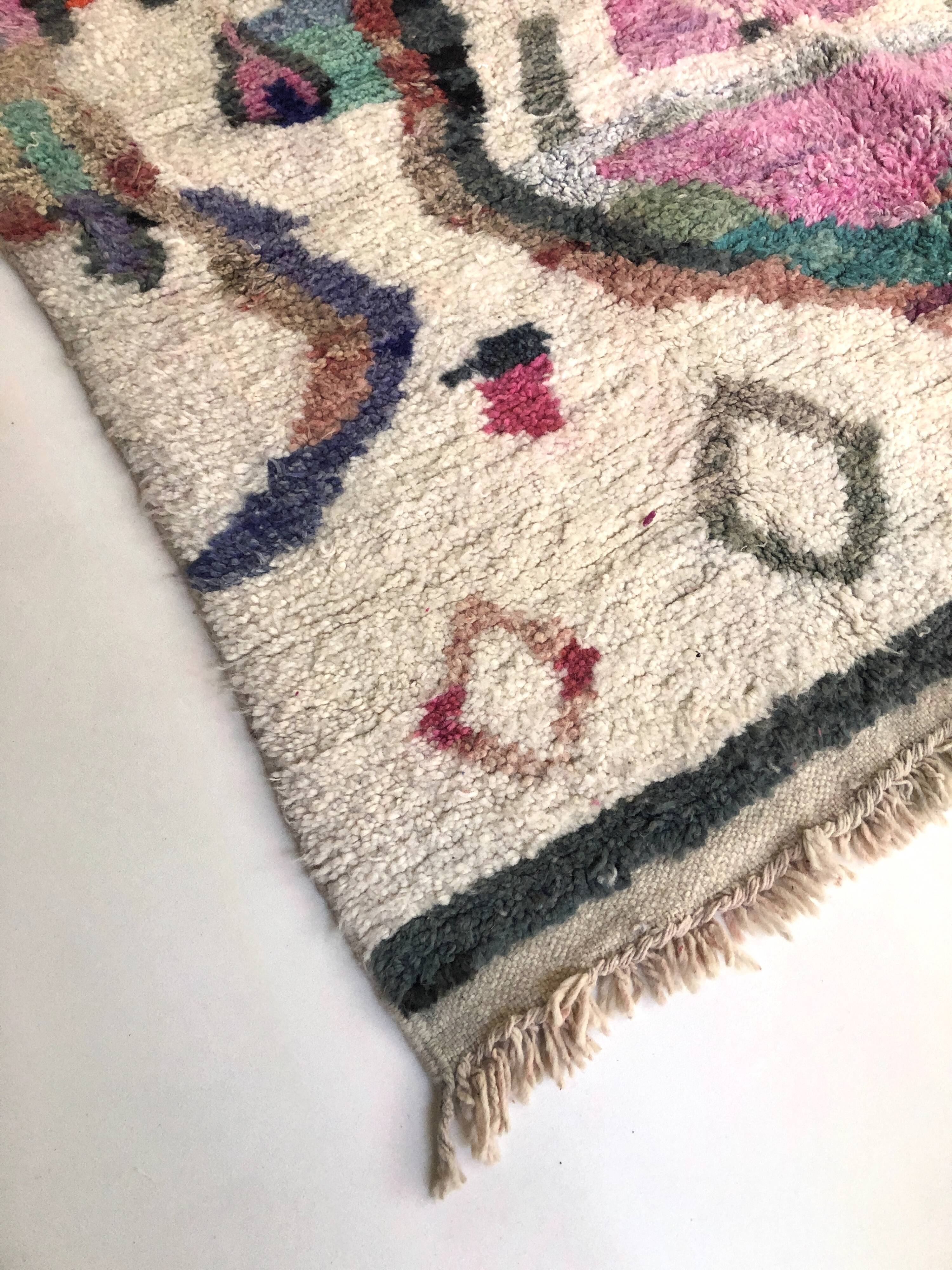 Moroccan Berber carpet Boujaad 2,41x1.53m