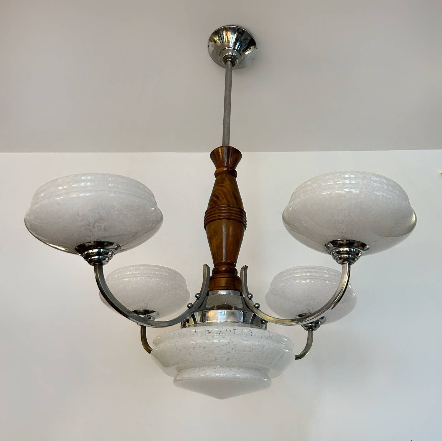 Art Deco bistro chandelier