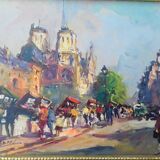 Paris quai Saint Michel
