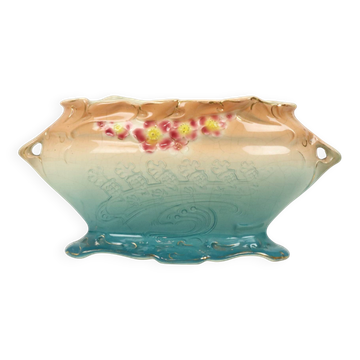 Art Nouveau Bloempot Jardinière Majolica Gustave De Bruyn