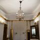 Pink Murano glass tear drop chandelier 1950’s