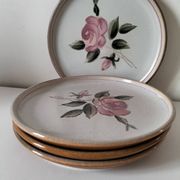 Set of 4 MBFA Pornic Rosita plates