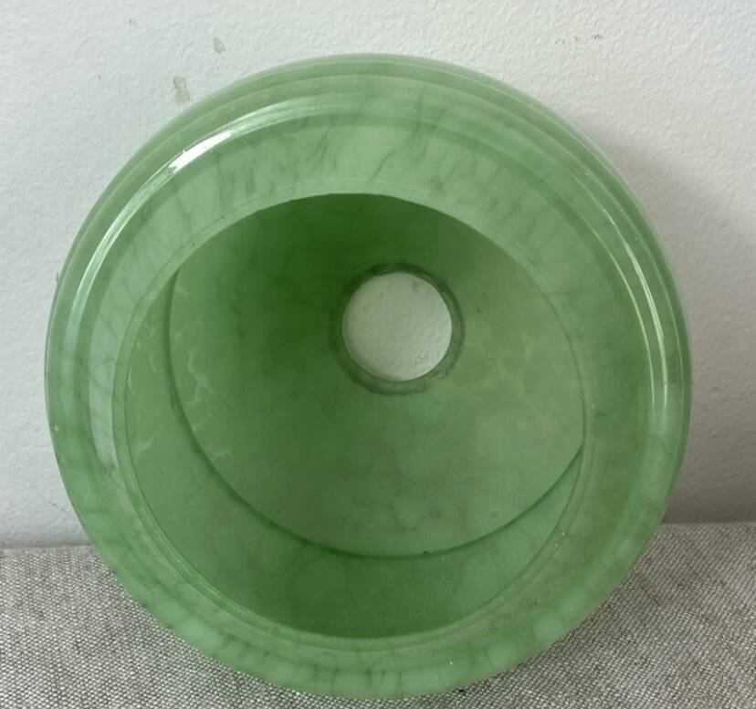 Art Deco glass globe