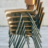 Set of 6 chairs Kho Liang 60s
