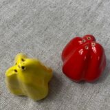 Ceramic salt and pepper shakers
