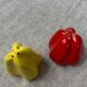 Ceramic salt and pepper shakers