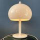 Lampe de table champignon vintage blanche Dijkstra style spatial