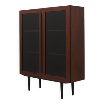 Rosewood showcase, Danish design, 1970s, production: Denmark