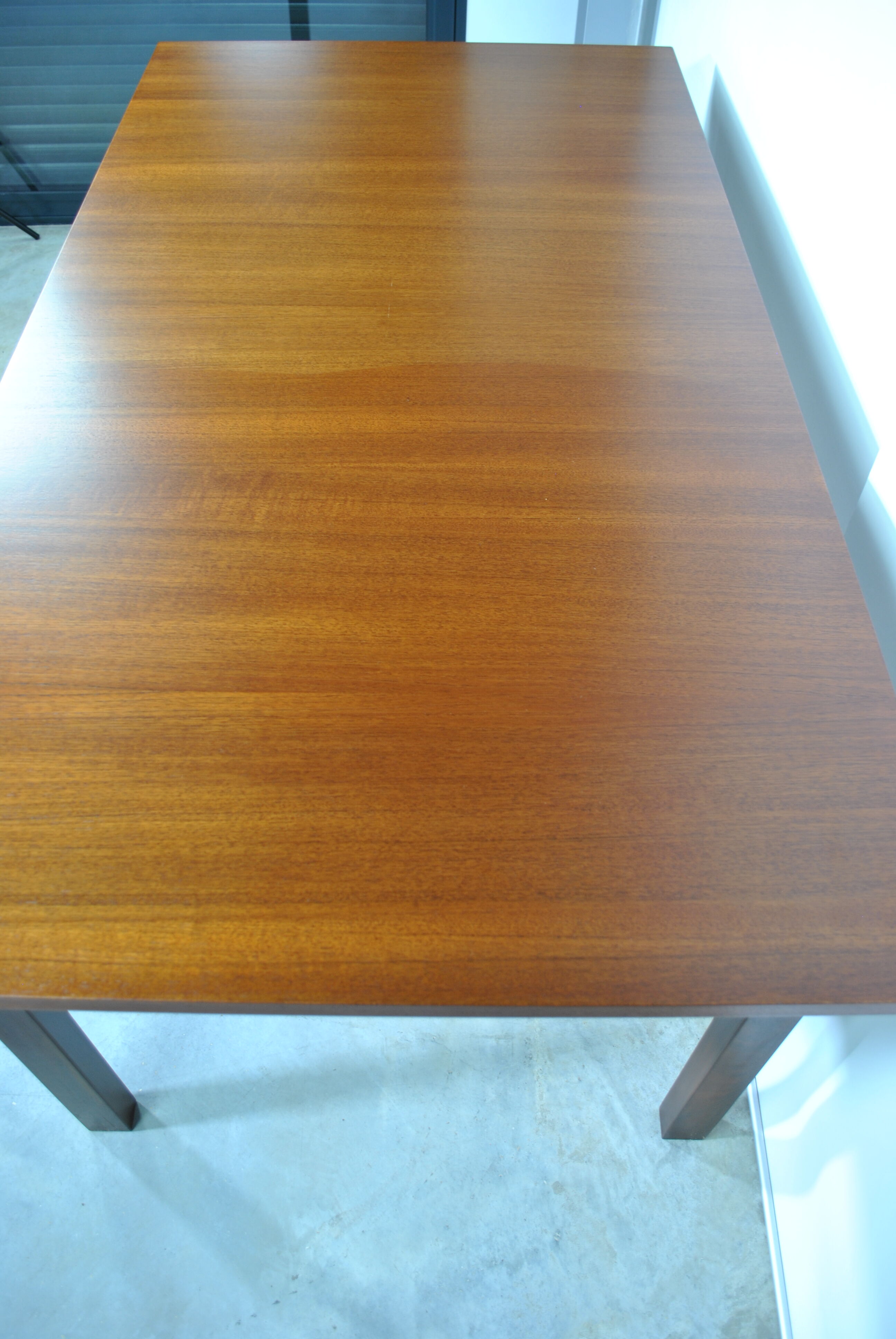 Extendable dining table in 1970 teak