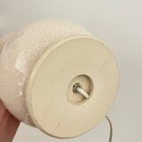 Vintage cracked glazed ceramic lamp – 1970s