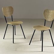 Paire de chaises vintage, années 1960