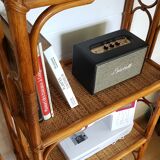 Rattan bookcase shelf