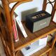 Rattan bookcase shelf