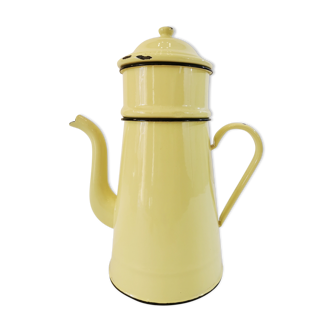 Enamelled coffee maker