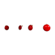 Set of 4 wall lights model 232 design Bruno Gatta, Stilnovo Italy 1960s