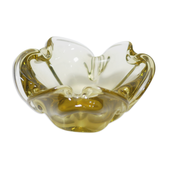 Empty vintage Murano glass pocket