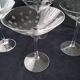 4 Large glass bowls for dessert, ice cream, starters, cocktails, etc.