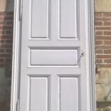 Moulded door with xix eme frame