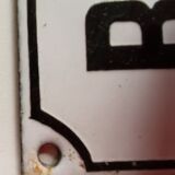 Enamelled plate "rauchen verboten"