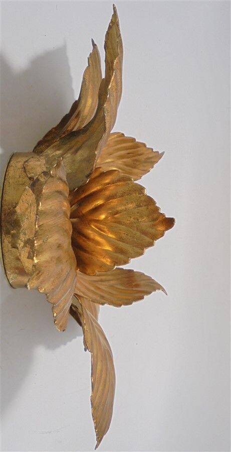 Masca golden flower wall lamp
