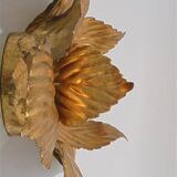 Masca golden flower wall lamp