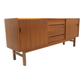 Enfilade scandinave en noyer, "Arild", Nils Jonsson, Troeds, Suède, 1960