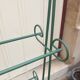 Wrought iron towel rack