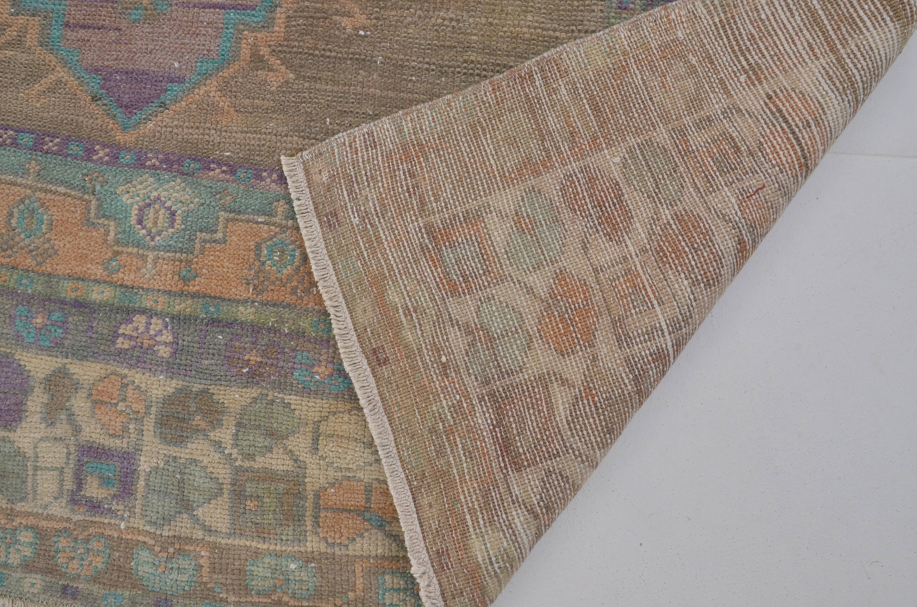 Red & Brown Turkish Wool Rug sku 2488