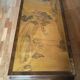 Table basse laquée décor chinois magnifiquement peint