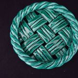 Varnished ceramic bottle coaster Vallauris (A107-2)