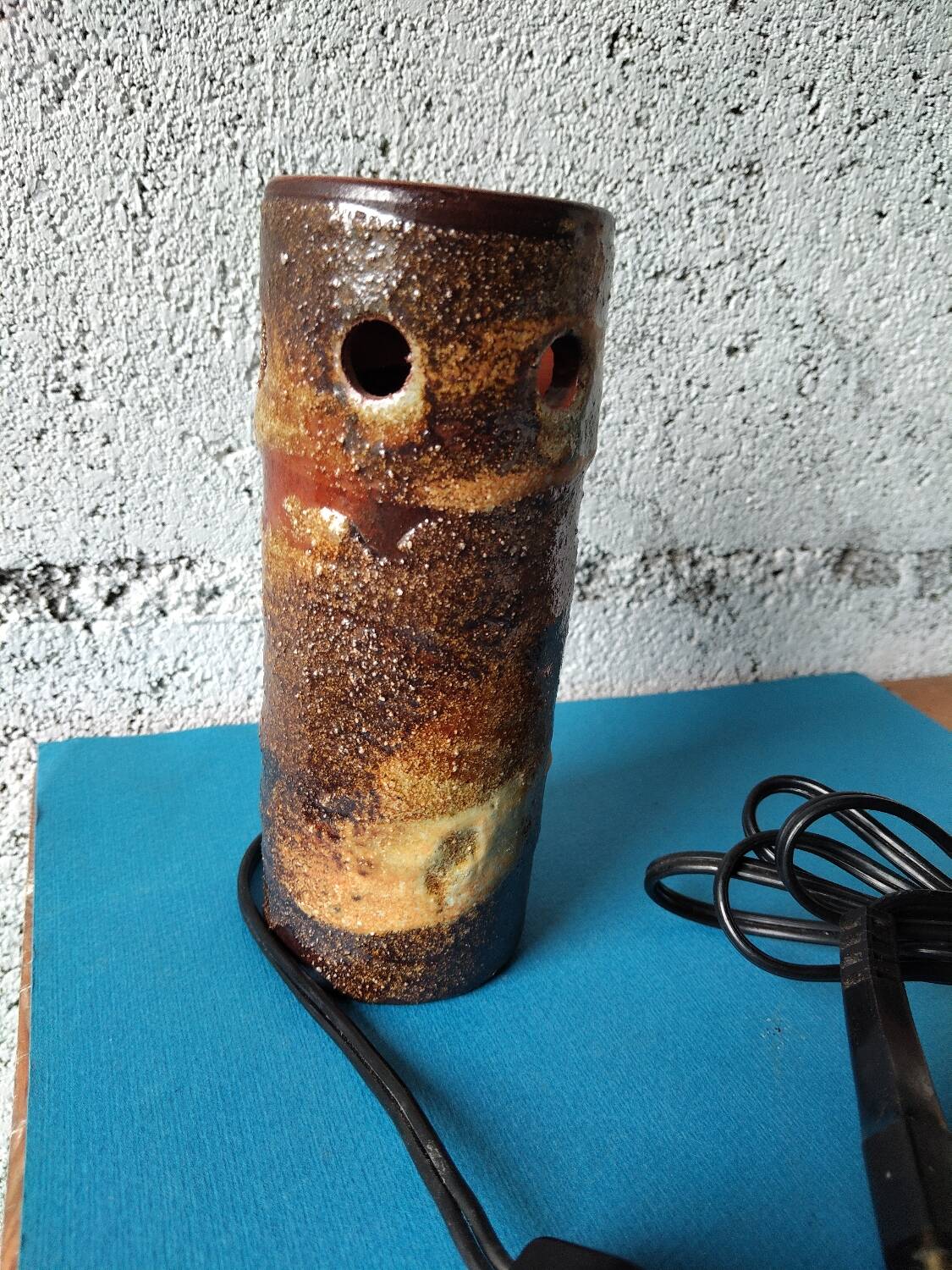 Lampe céramique vintage