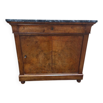 Single-door cabinet at counter height